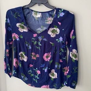 4 for $16 // Old Navy Floral Top | Size XS